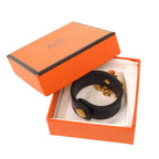 Hermes Glove Holder Box Calf Navy Gold Charm — view 2