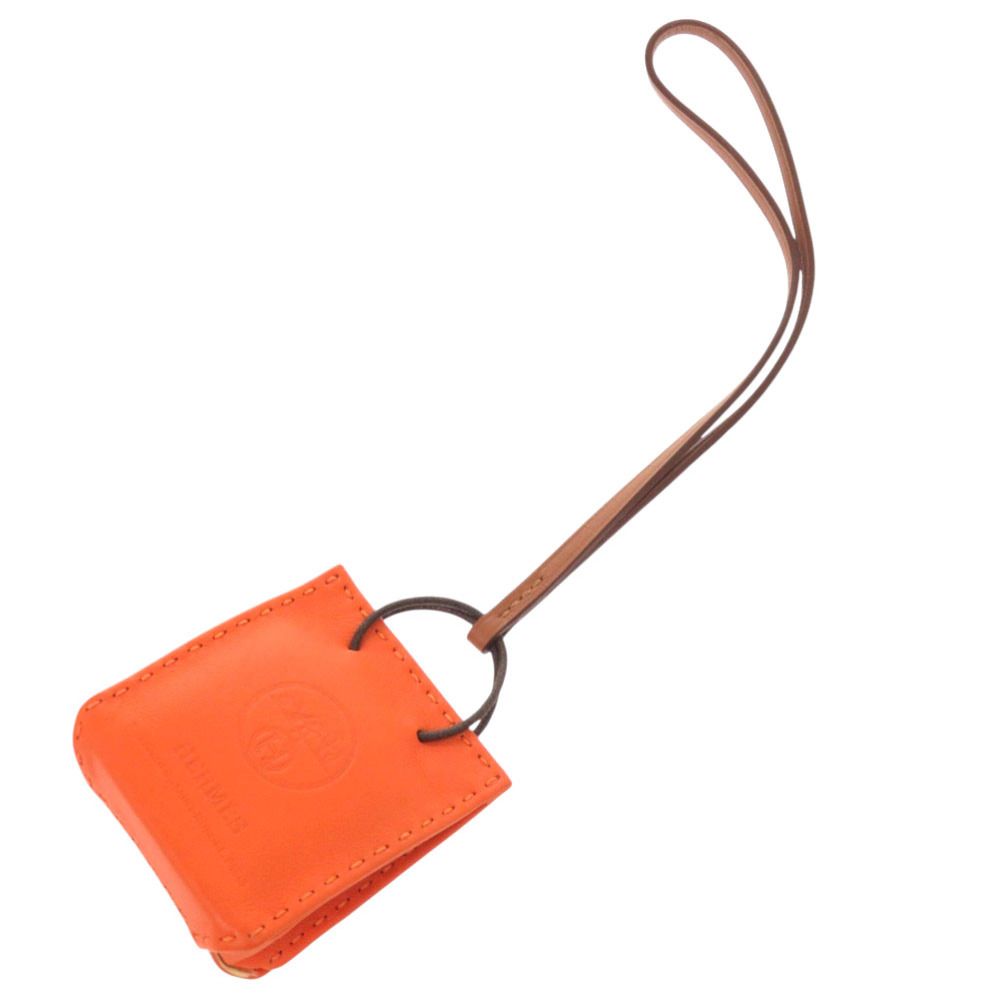 Hermes Sac Orange Any Milo Bag Charm — view 3