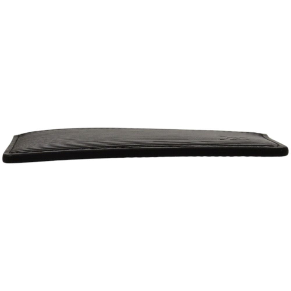 Louis Vuitton Porte Cartes Sample Epi Leather Noir Black Card Case — view 3