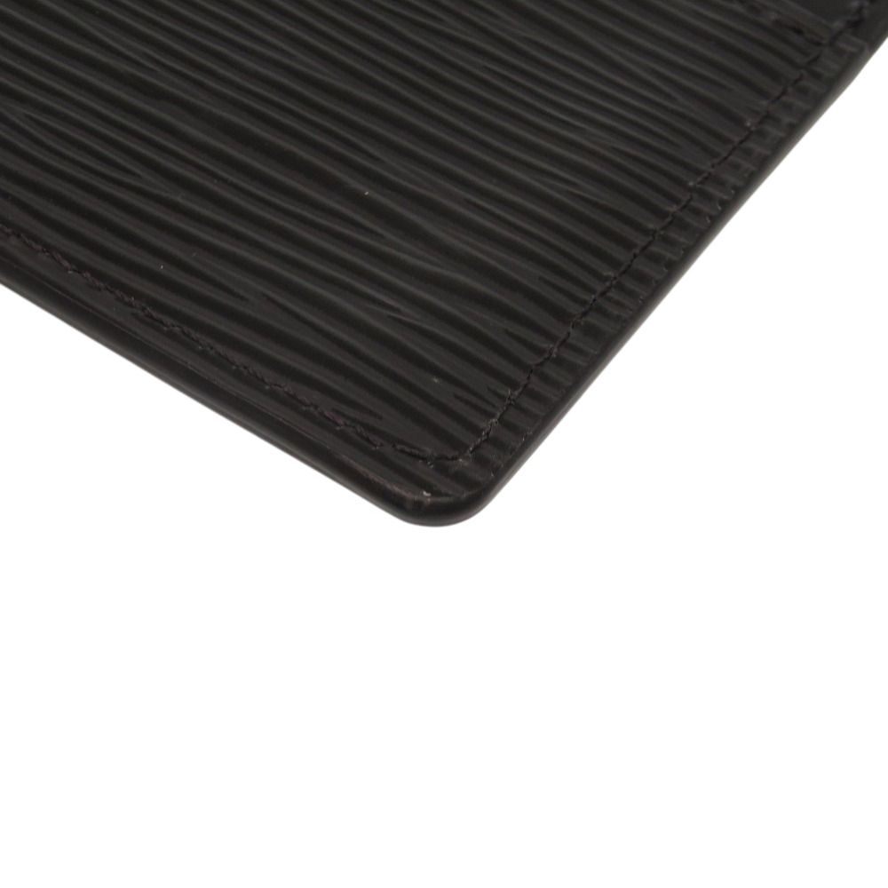 Louis Vuitton Porte Cartes Sample Epi Leather Noir Black Card Case — view 7