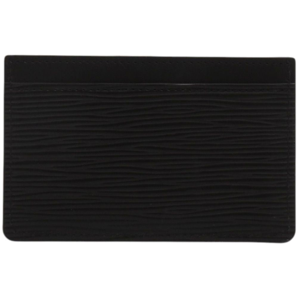 Louis Vuitton Porte Cartes Sample Epi Leather Noir Black Card Case — view 2