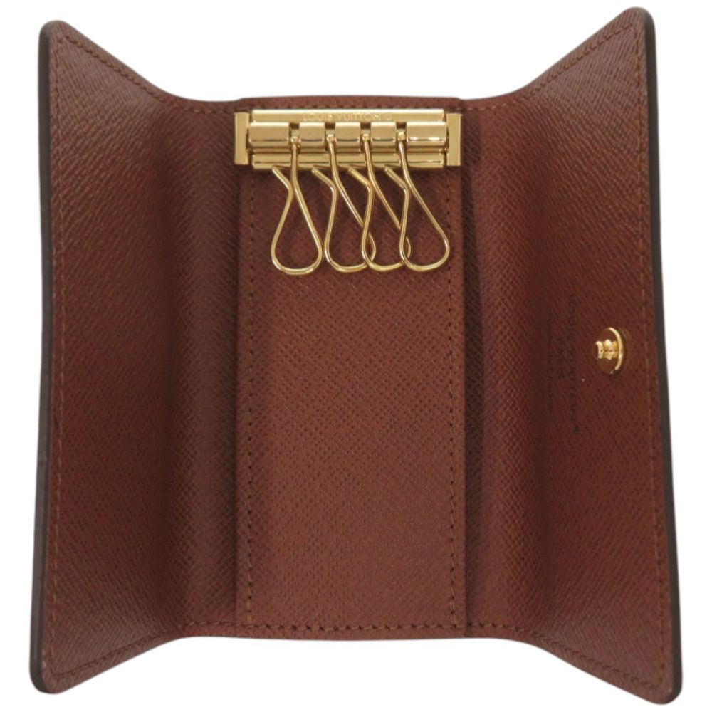 Louis Vuitton Multicles 4 Monogram Canvas Brown Key Case Holder — view 7
