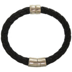 Bottega Veneta Intrecciato Leather Black Bracelet — view 3