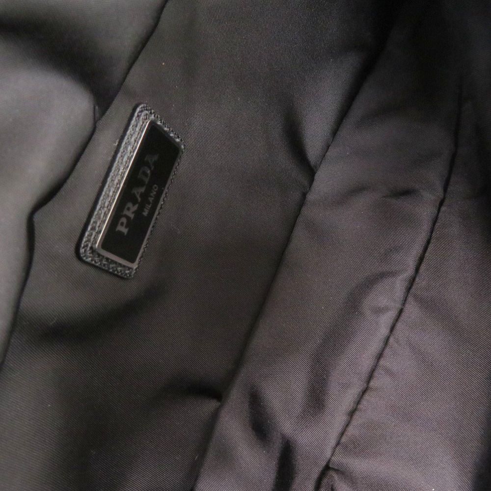 Prada Nylon Black Belt Bag — view 6