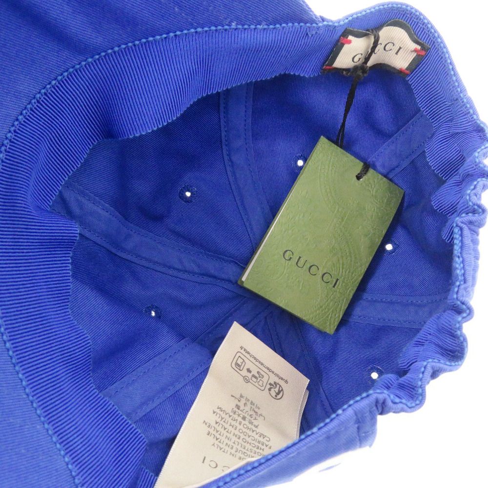 Gucci Cotton Blue Hat Cap — view 4