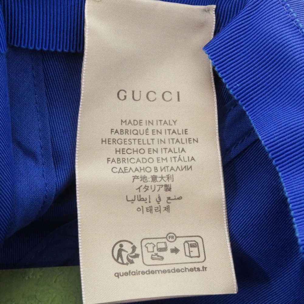 Gucci Cotton Blue Hat Cap — view 6