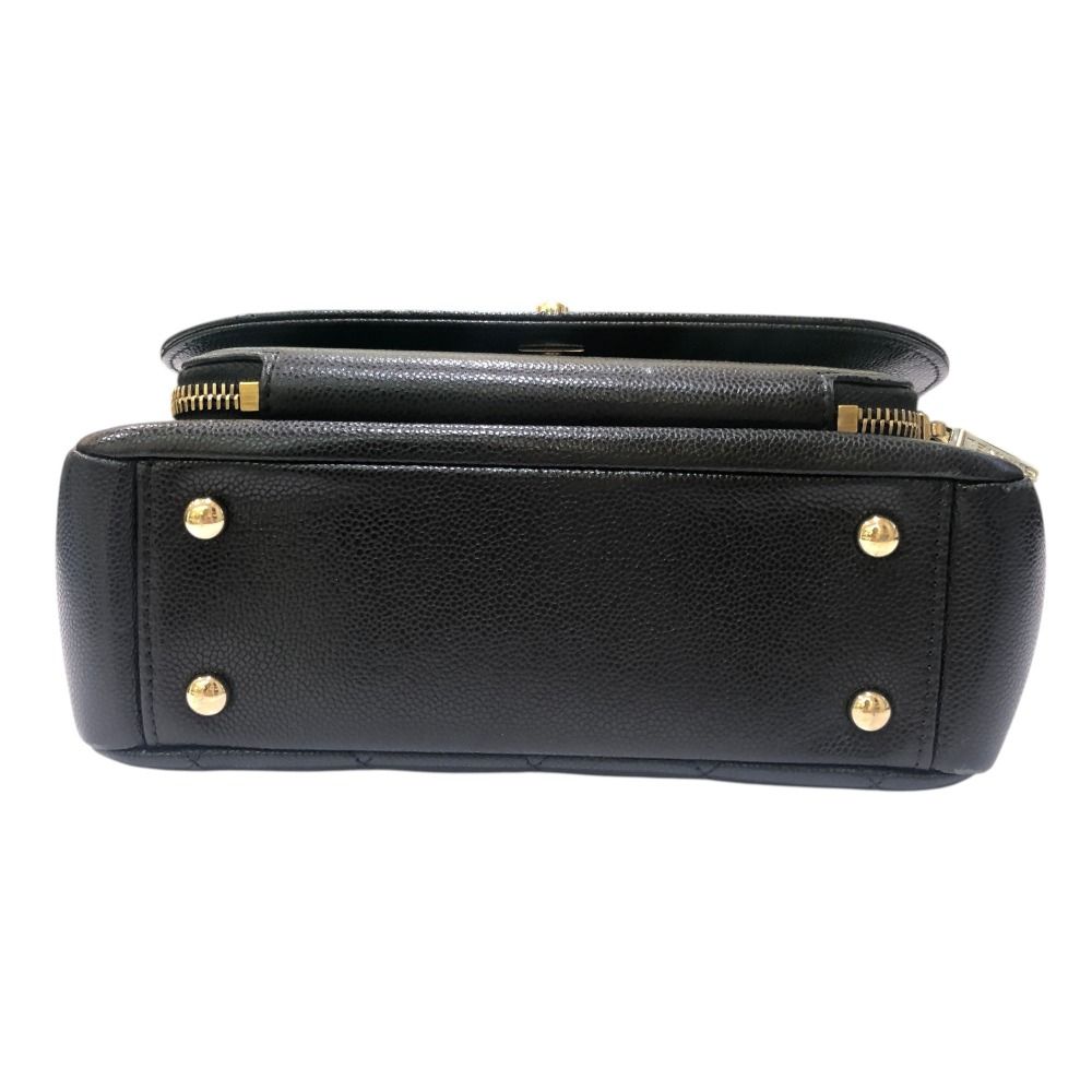 Chanel Shoulder Bag Business Affinity Caviar Leather Black — view 5