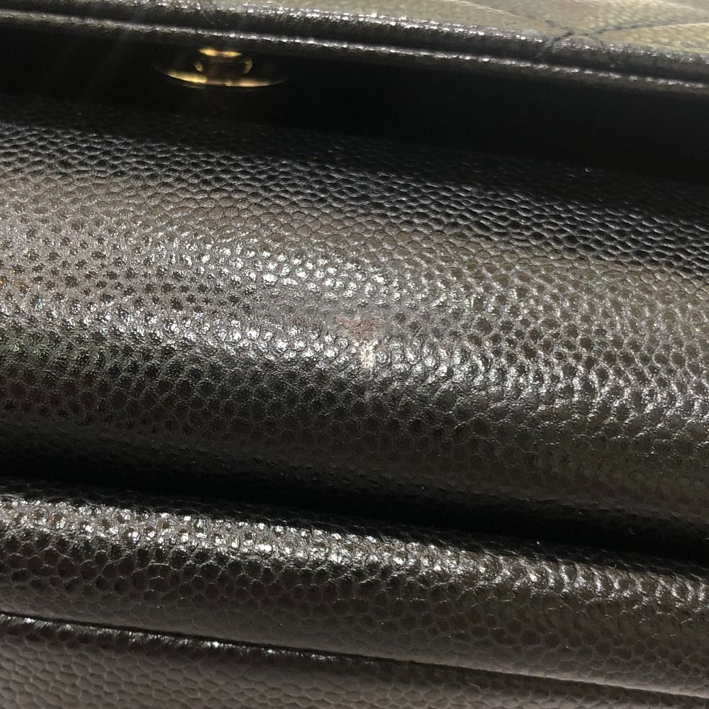 Chanel Shoulder Bag Business Affinity Caviar Leather Black — view 6