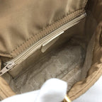Dior Lady Cannage Nylon Canvas 2-Way Mini Small Shoulder Bag Beige — view 8