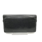 Hermes Kelly Turnlock Leather Wallet Black — view 2