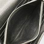 Hermes Kelly Turnlock Leather Wallet Black — view 9