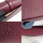 Gucci Shoulder Bag 2-Way Grain Leather Ancora Red — view 9