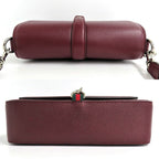 Gucci Shoulder Bag 2-Way Grain Leather Ancora Red — view 3