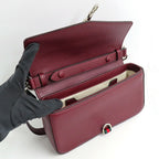 Gucci Shoulder Bag 2-Way Grain Leather Ancora Red — view 5