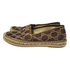 Gucci GG Herintage Espadrille Slip Ons Brown 37 Shoulder Bag — view 2