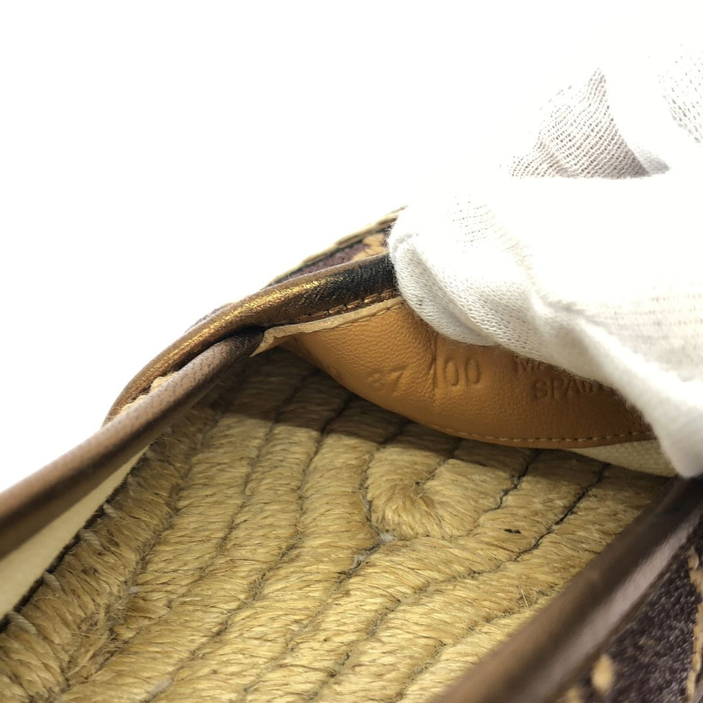Gucci GG Herintage Espadrille Slip Ons Brown 37 Shoulder Bag — view 6