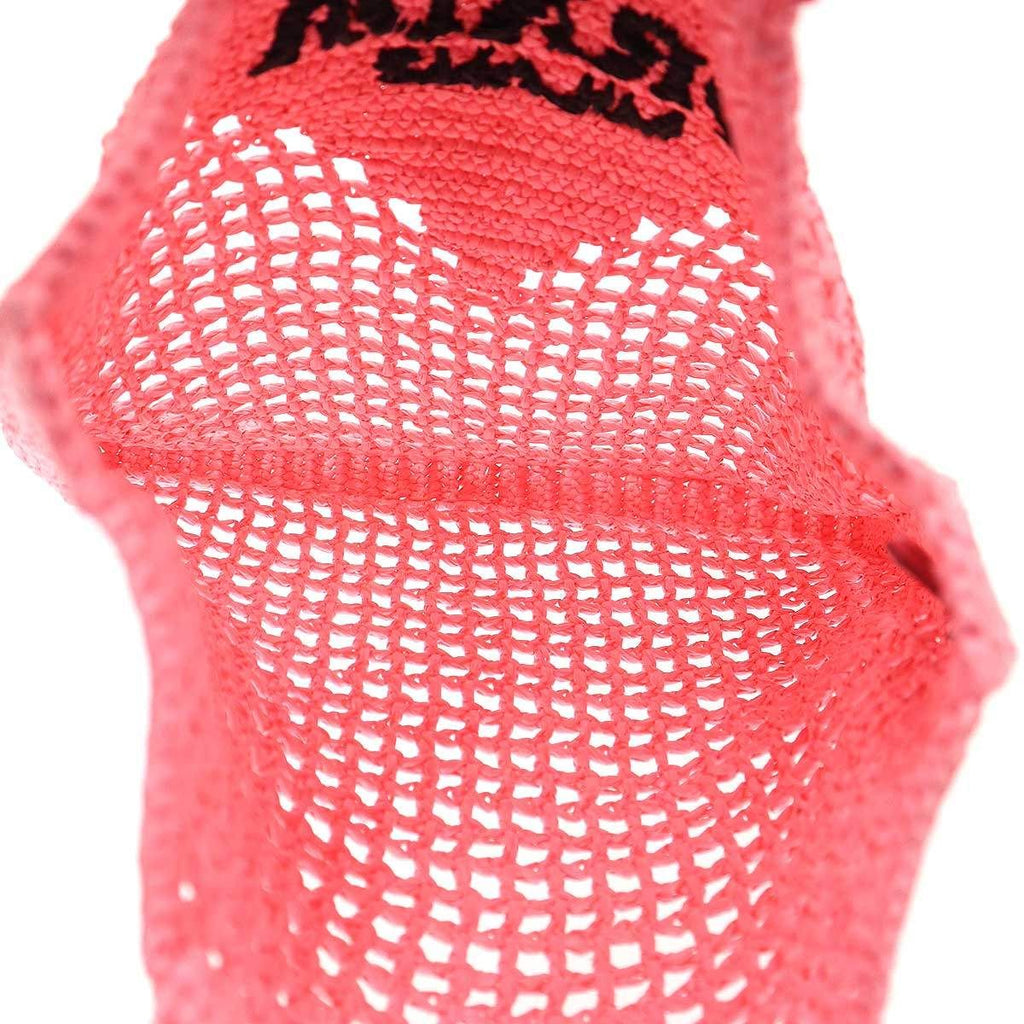 Prada Crochet Tote Pink — view 6