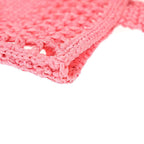 Prada Crochet Tote Pink — view 7