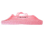 Prada Crochet Tote Pink — view 4