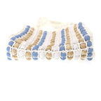 Prada Raffia Wood Bead Tote White — view 4