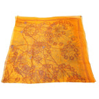 Hermes Carre 140 Ombelles Silk Scarf Orange — view 2