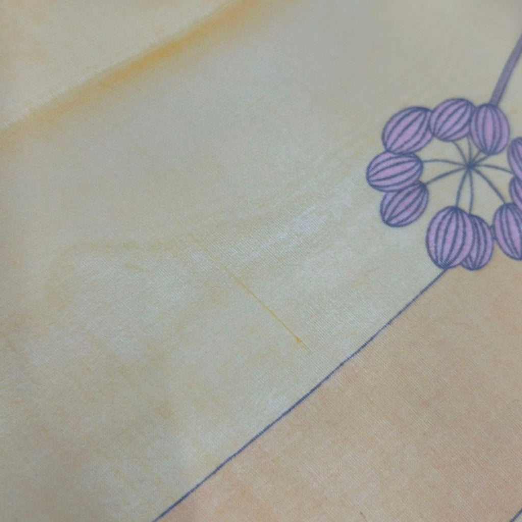 Hermes Carre 140 Ombelles Silk Scarf Orange — view 5