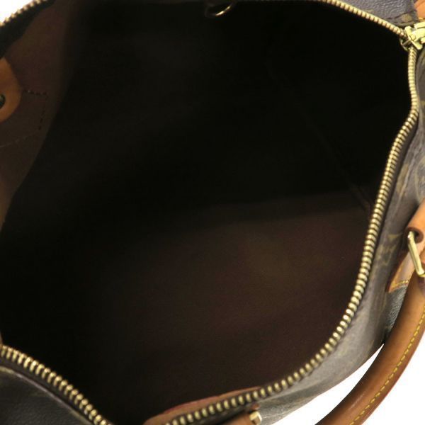 Louis Vuitton Monogram Speedy 30 Handbag Ed Brown — view 3