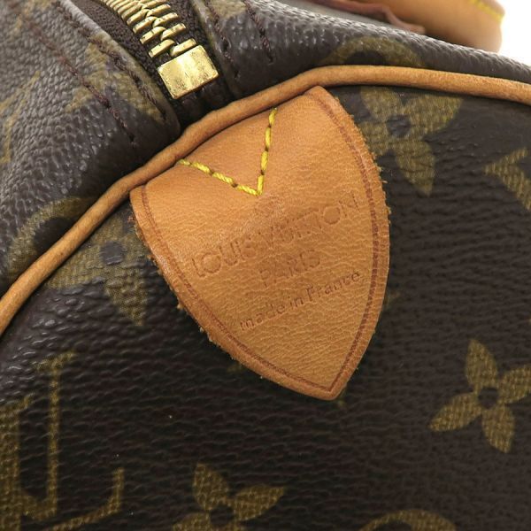 Louis Vuitton Monogram Speedy 30 Handbag Ed Brown — view 8