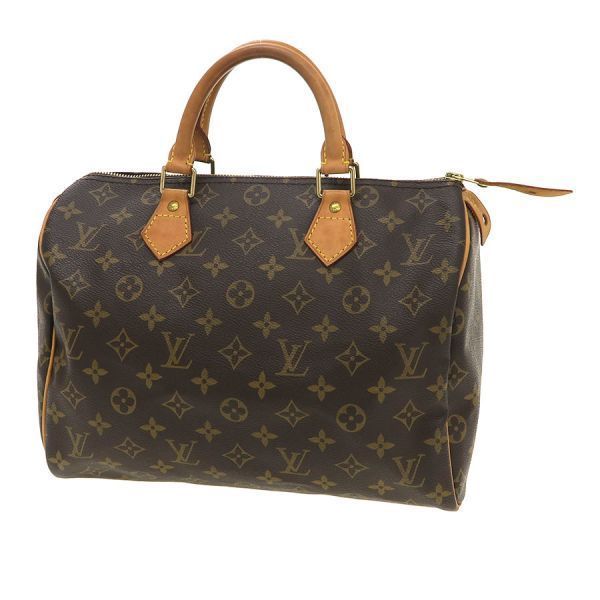 Louis Vuitton Monogram Speedy 30 Handbag Ed Brown — view 2