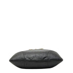 Gucci Horsebit Shoulder Bag Drawstring Black Leather — view 3
