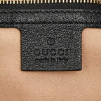 Gucci Horsebit Shoulder Bag Drawstring Black Leather — view 7