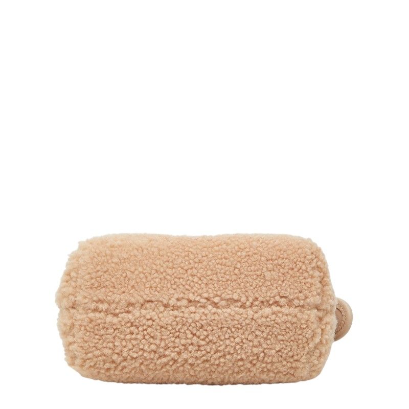 Fendi by the Way Mini 2-Way Shoulder Bag Pink Shearling — view 3