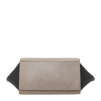 Celine Trapeze Small Tricolor 2-Way Shoulder Bag Beige Black Gray — view 3