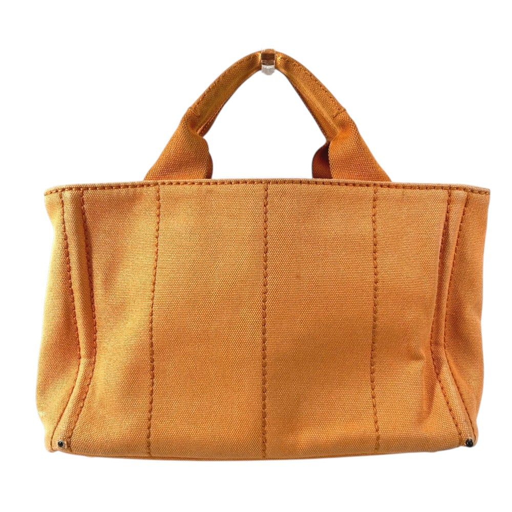 Prada Handbag Canapa Logo Canvas Orange — view 2