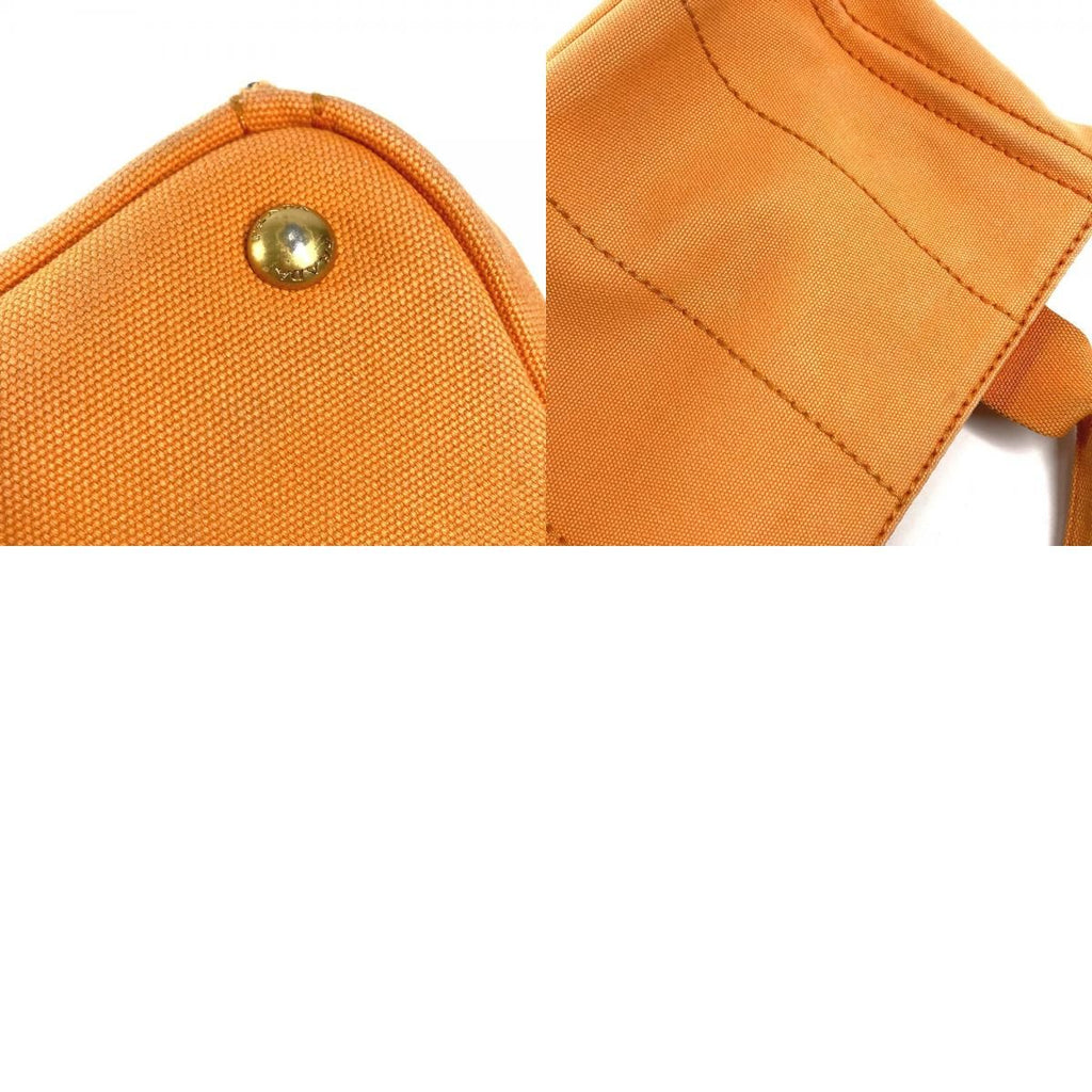 Prada Handbag Canapa Logo Canvas Orange — view 9