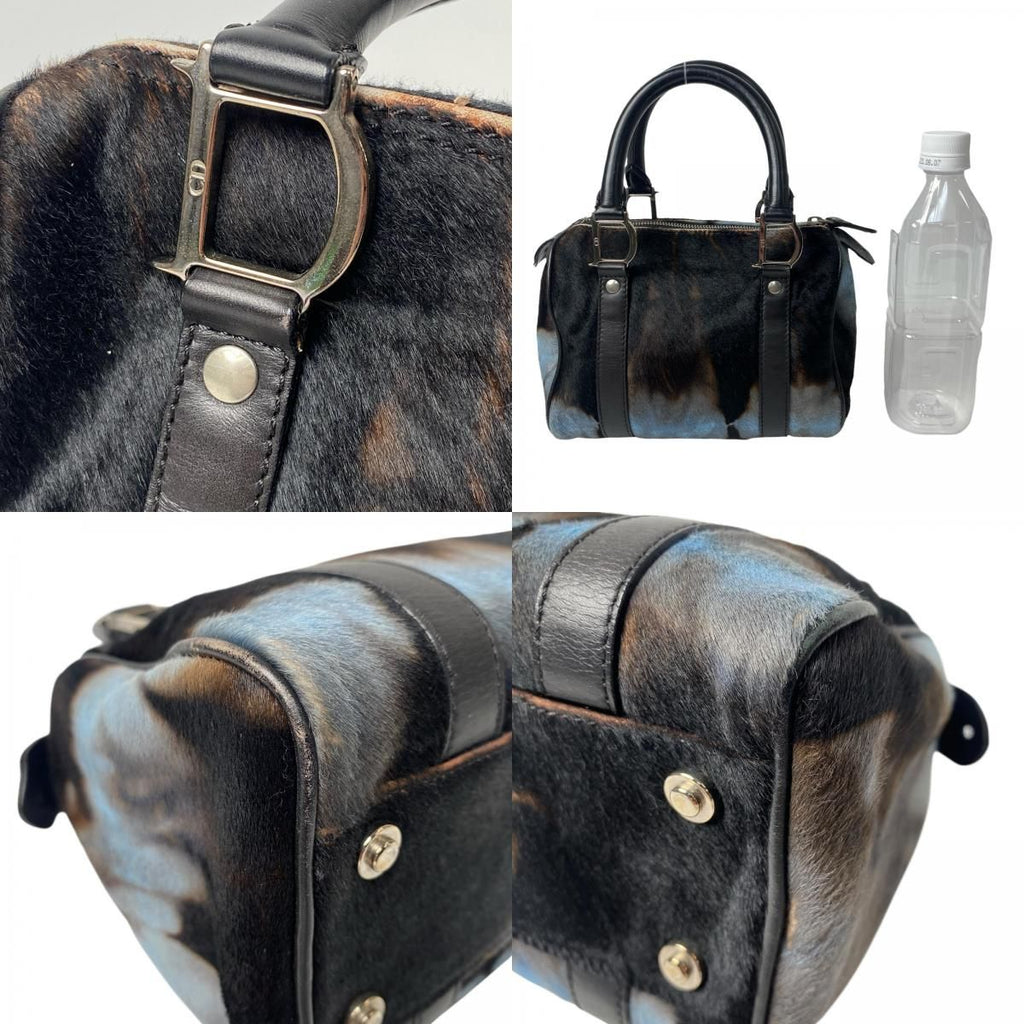 Dior Calf Hair Mini Boston Bag — view 8