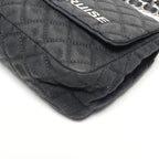Chanel Shoulder Bag Quilted Canvas CC Logo Flap Chain — view 6