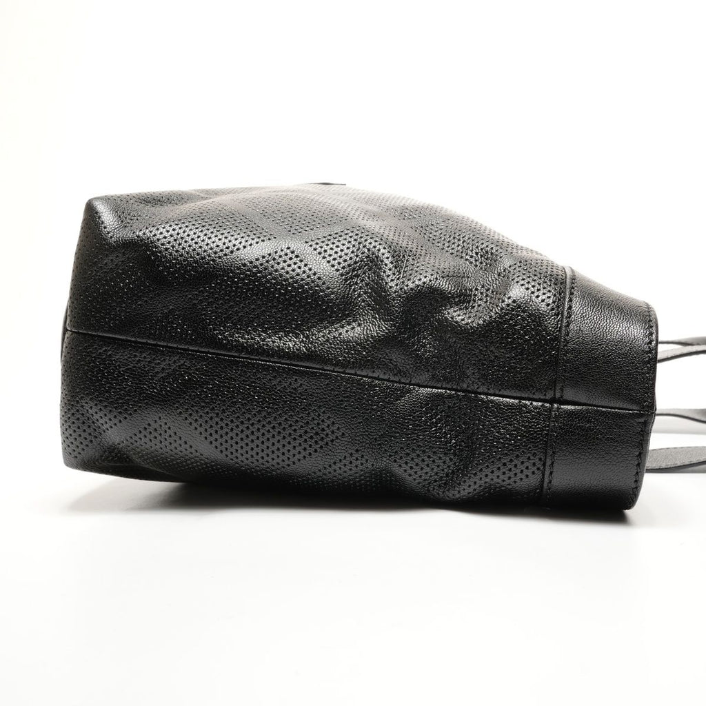 Chanel Tote Perforated Big CC Logo Leather — view 4