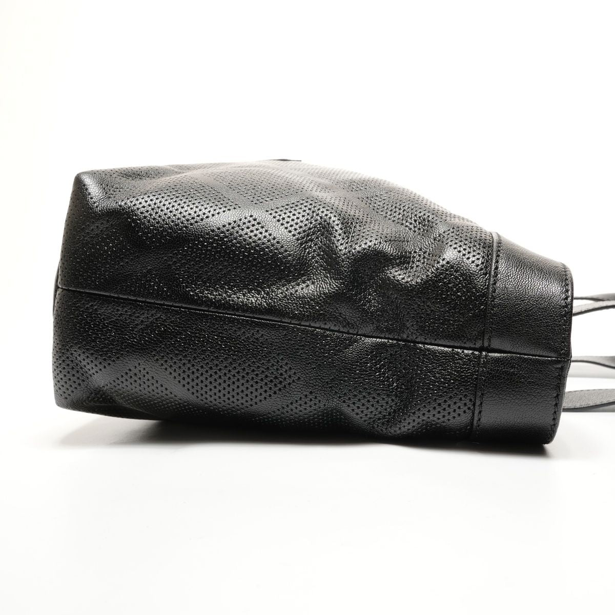 Chanel Tote Perforated Big CC Logo Leather — view 4