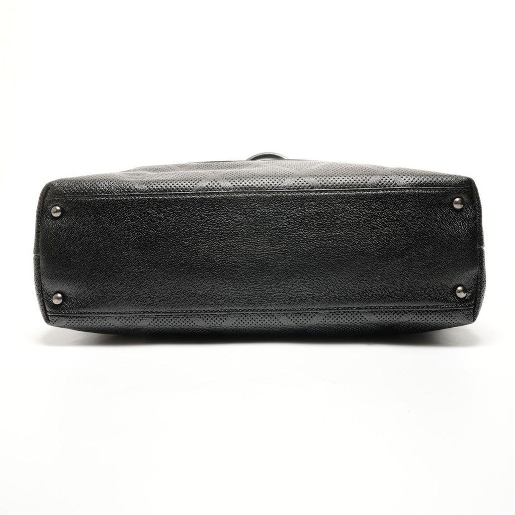 Chanel Tote Perforated Big CC Logo Leather — view 7