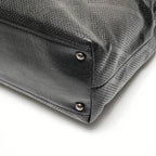 Chanel Tote Perforated Big CC Logo Leather — view 6