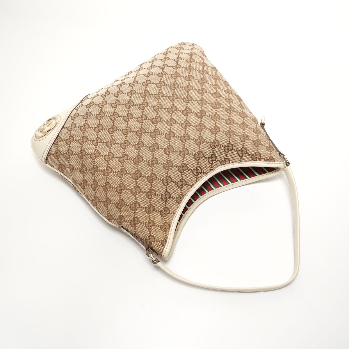 Gucci Shoulder Bag GG Canvas Hobo — view 8