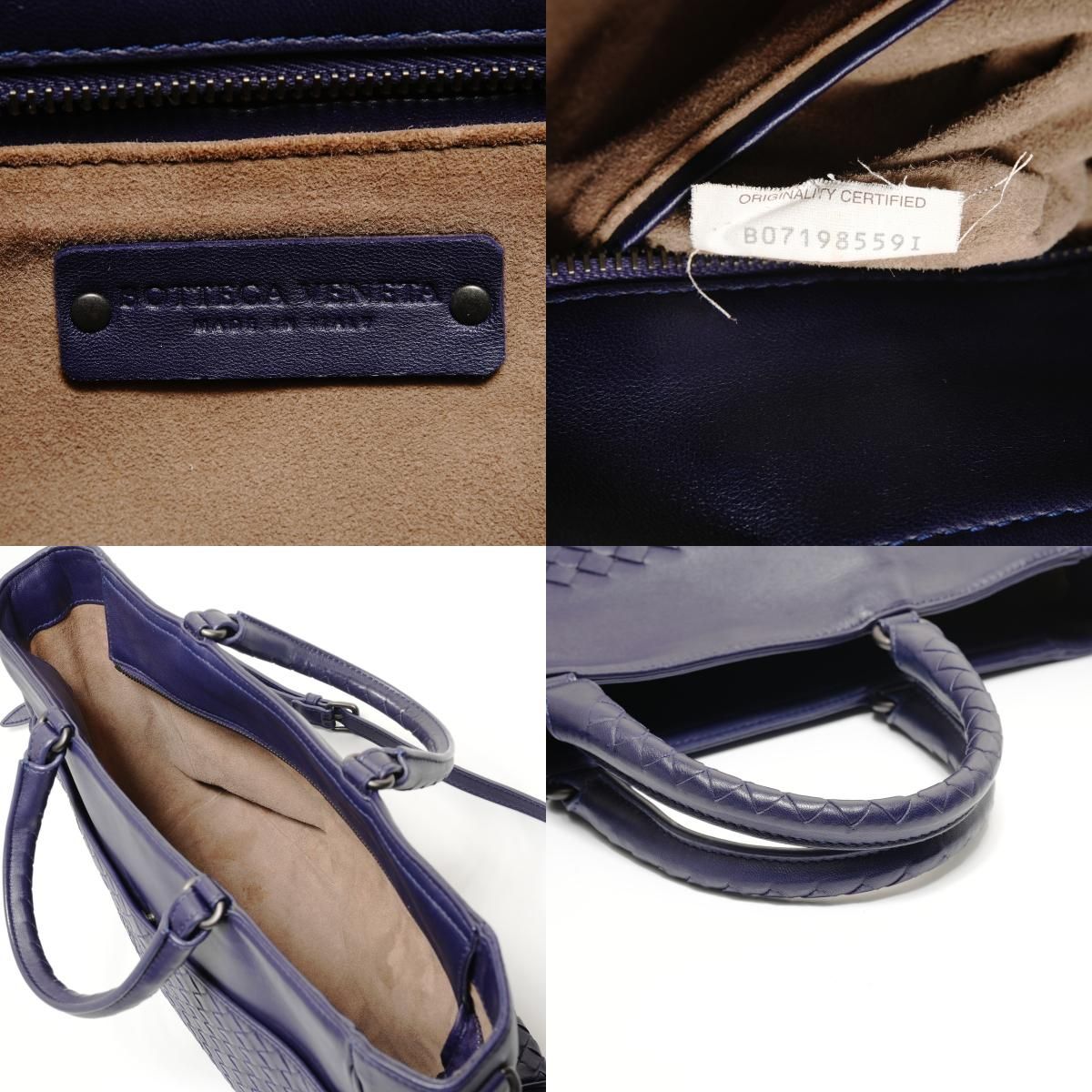Bottega Veneta Handbag Purple — view 9