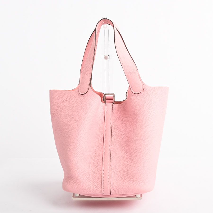 Hermes Handbag Picotin Lock MM Rose Sakura — view 3