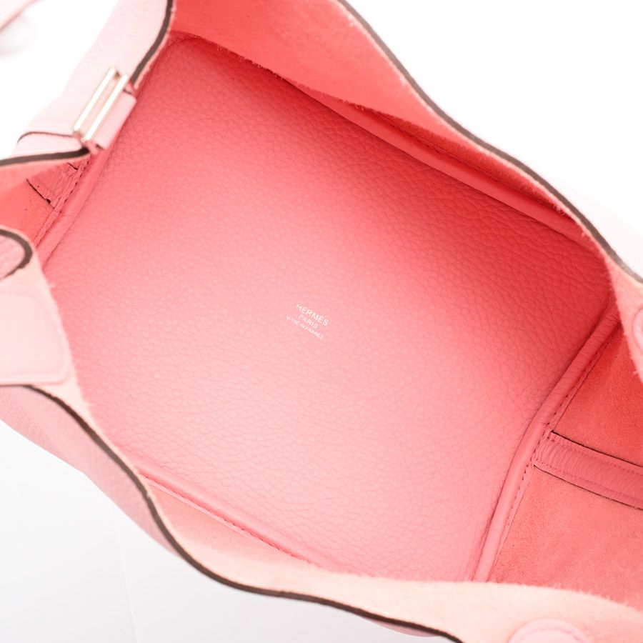 Hermes Handbag Picotin Lock MM Rose Sakura — view 4