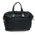 Prada Business Bag Triangle Logo Nylon Leather Black — view 2
