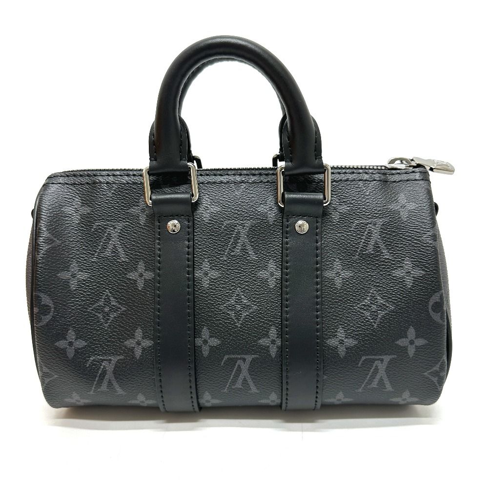 Louis Vuitton Shoulder Bag Keepall Bandouliere 25 Monogram Eclipse — view 2