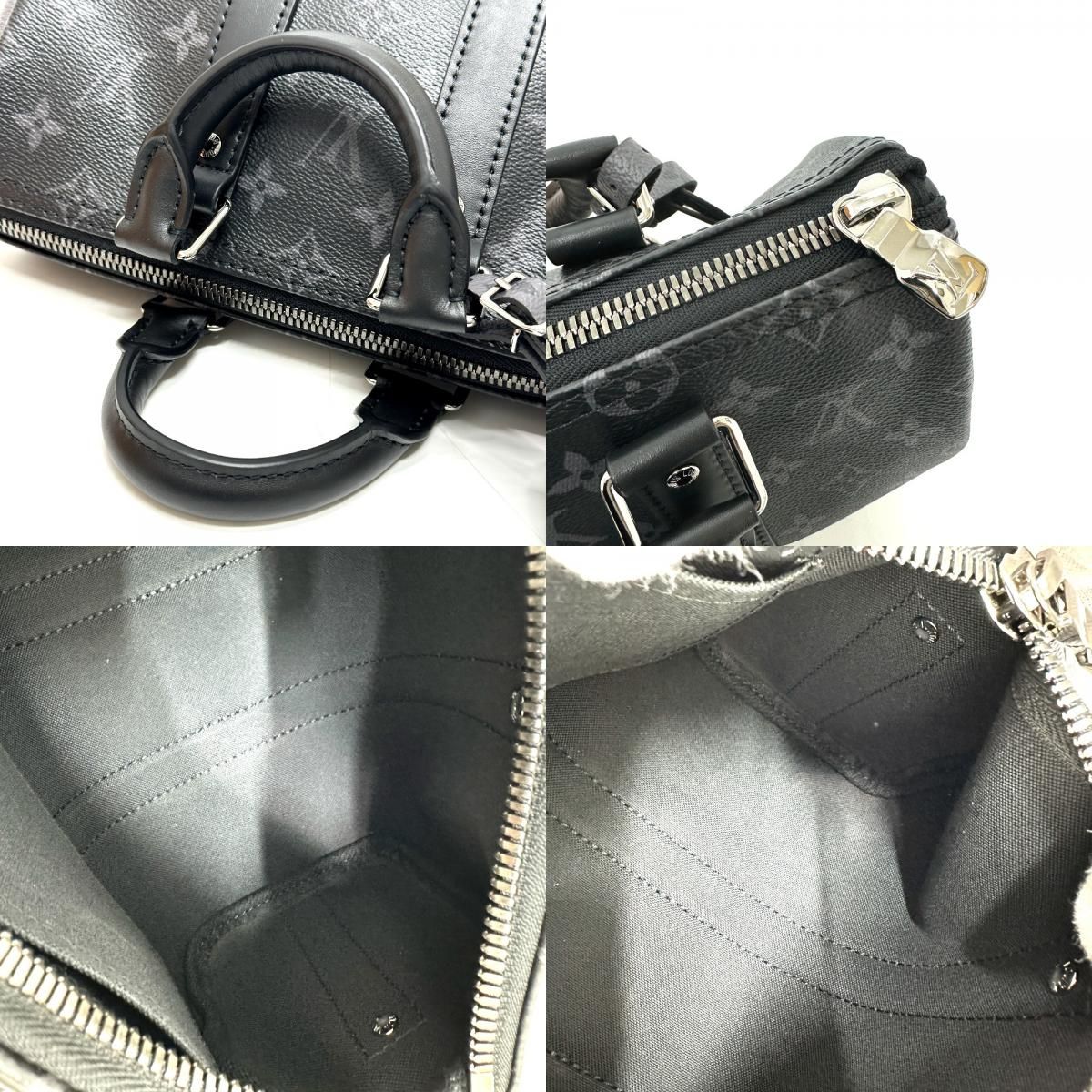 Louis Vuitton Shoulder Bag Keepall Bandouliere 25 Monogram Eclipse — view 7