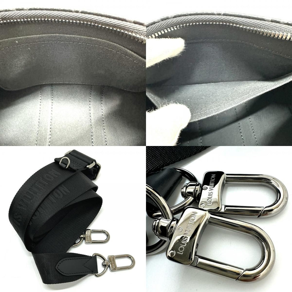 Louis Vuitton Shoulder Bag Keepall Bandouliere 25 Monogram Eclipse — view 8