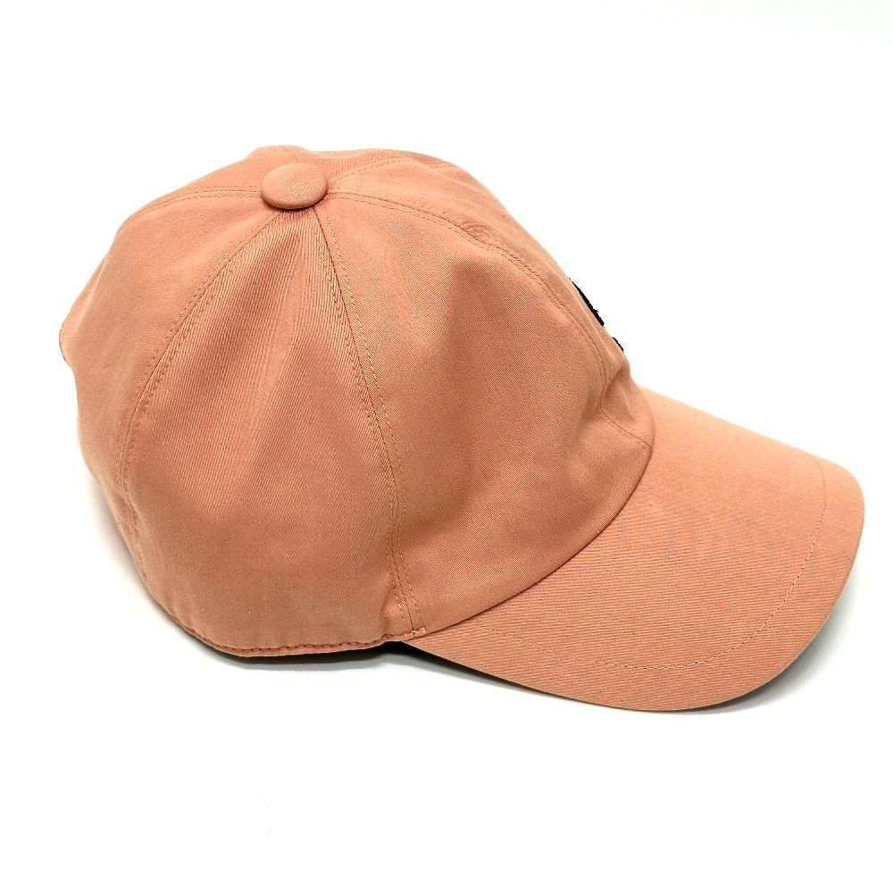 Chanel Cap CC Logo Sequin Cotton Pink — view 2